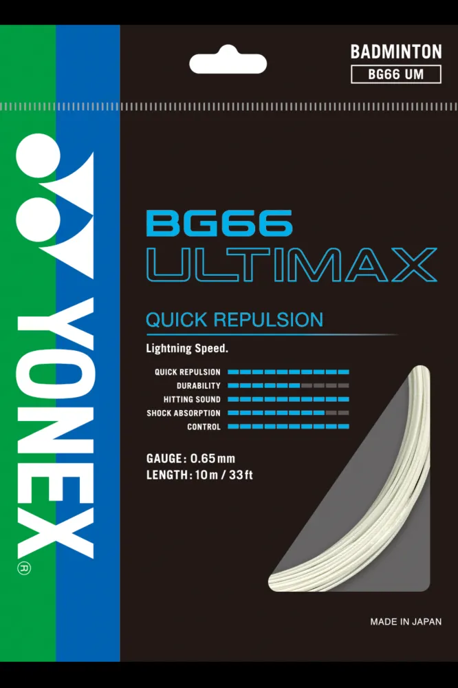 Yonex Strings-Bg66 Ultimax