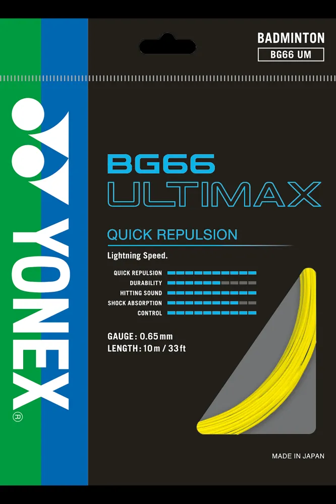 Yonex Strings-Bg66 Ultimax