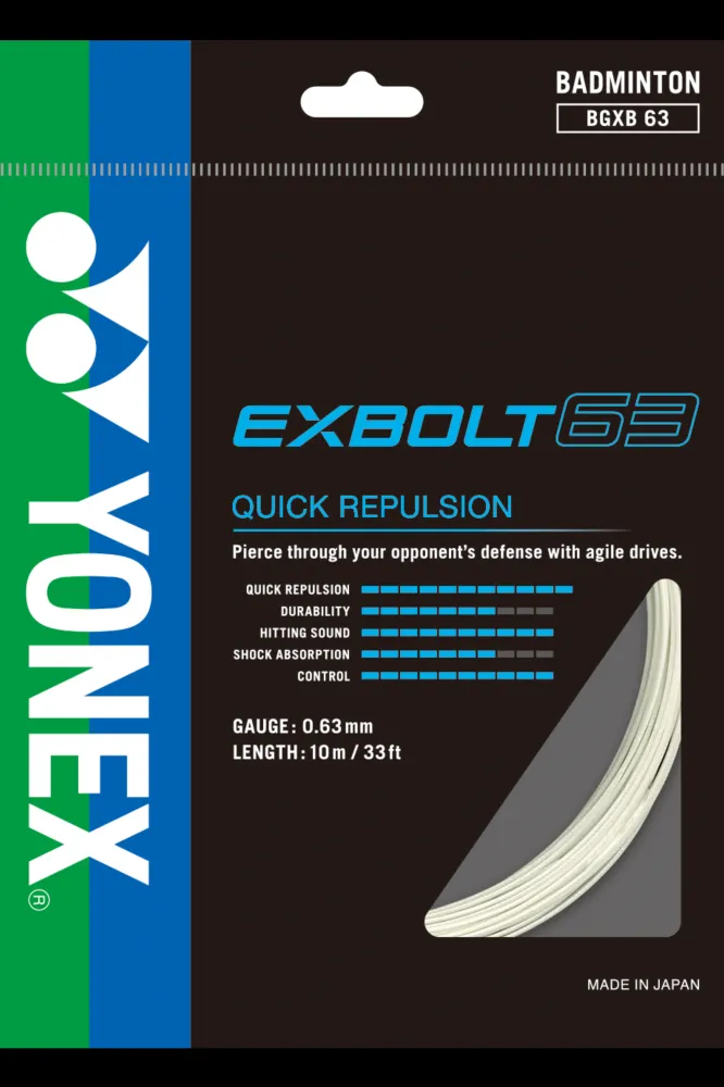 Yonex Strings-Exbolt 63